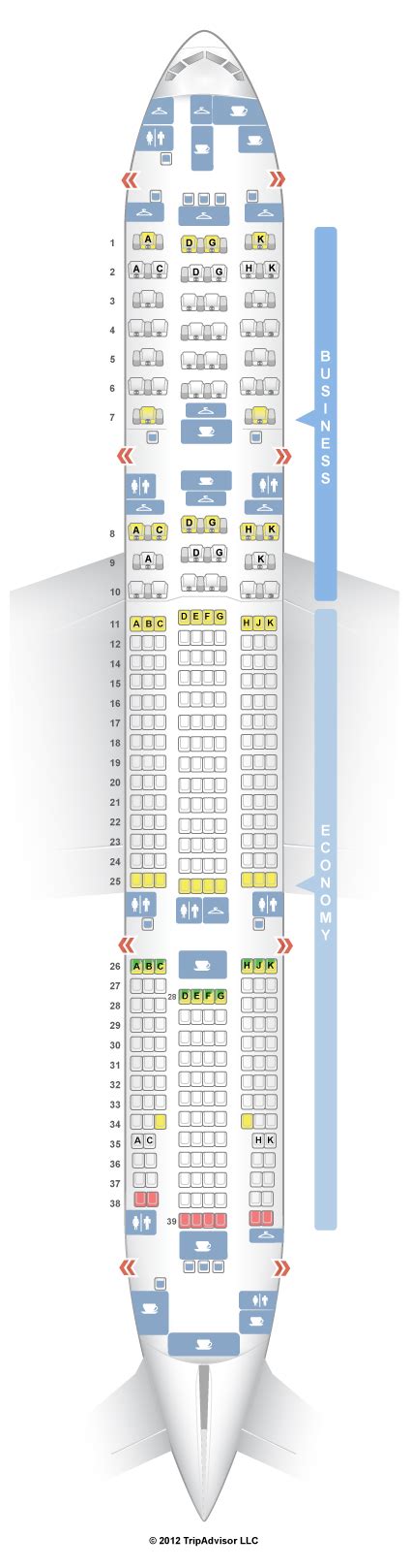 austrian 777 seat map